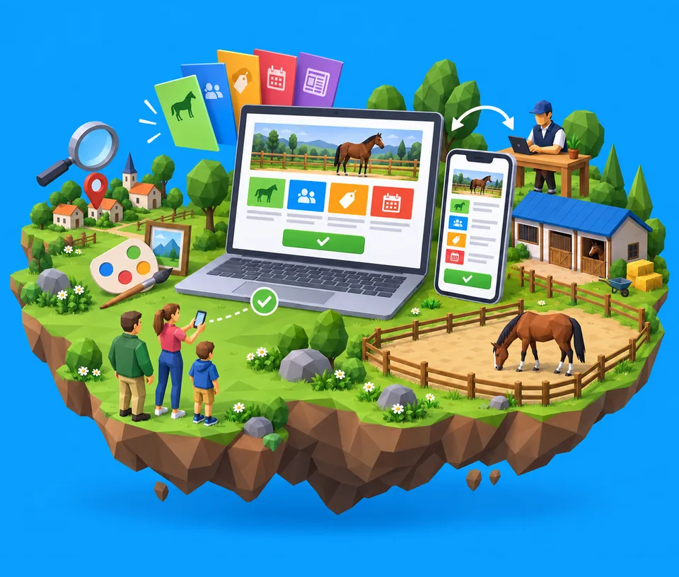 Site internet sur ordinateur portable